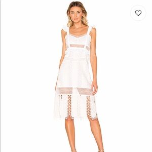 For Love and Lemons Gabrielle Midi Dress